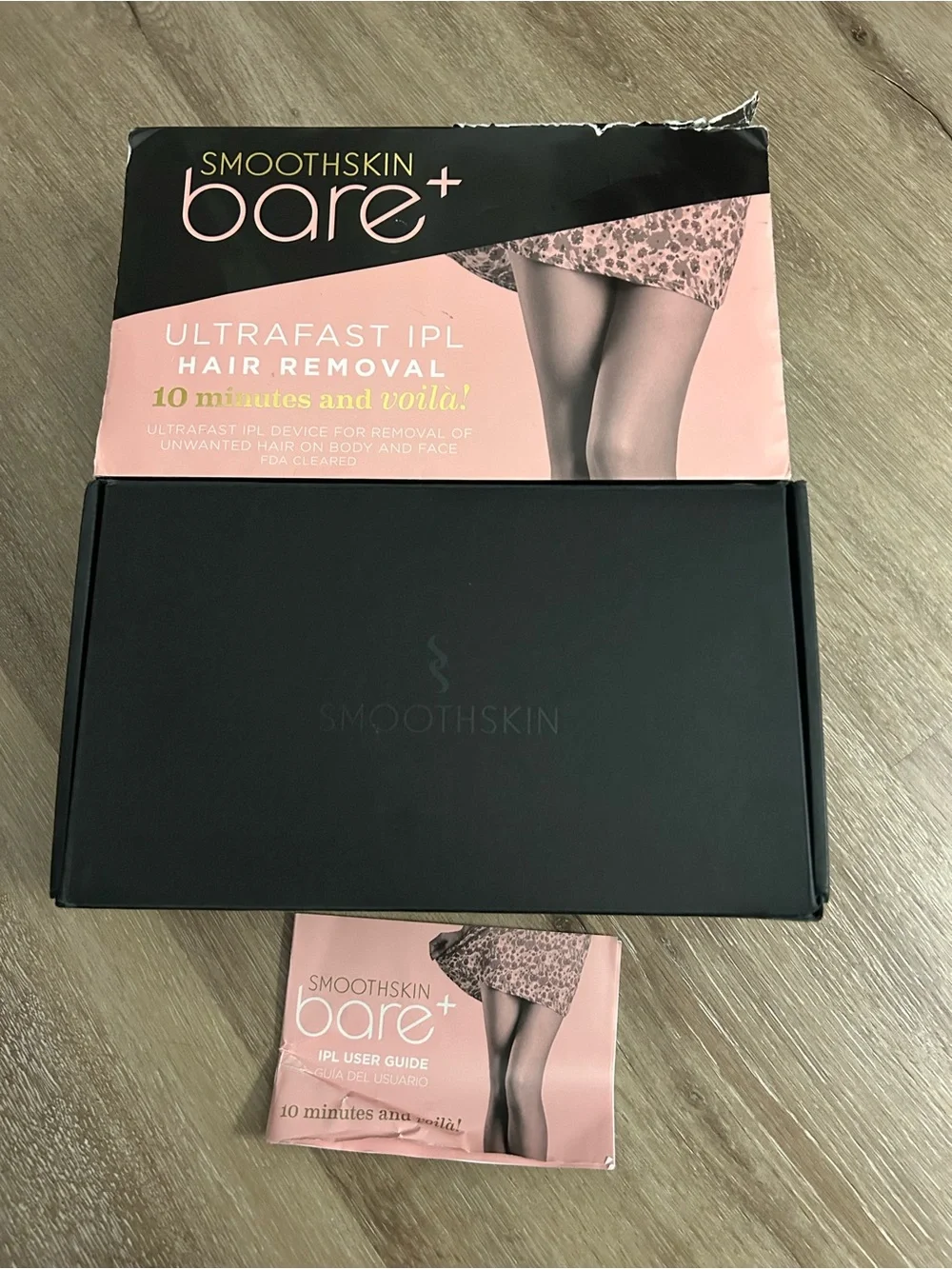 SmoothSkin bare+ Pink Ultrafast IPL Hair Removal Device